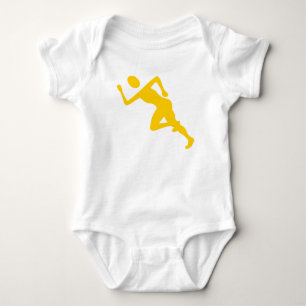 Running - Amber Baby Bodysuit