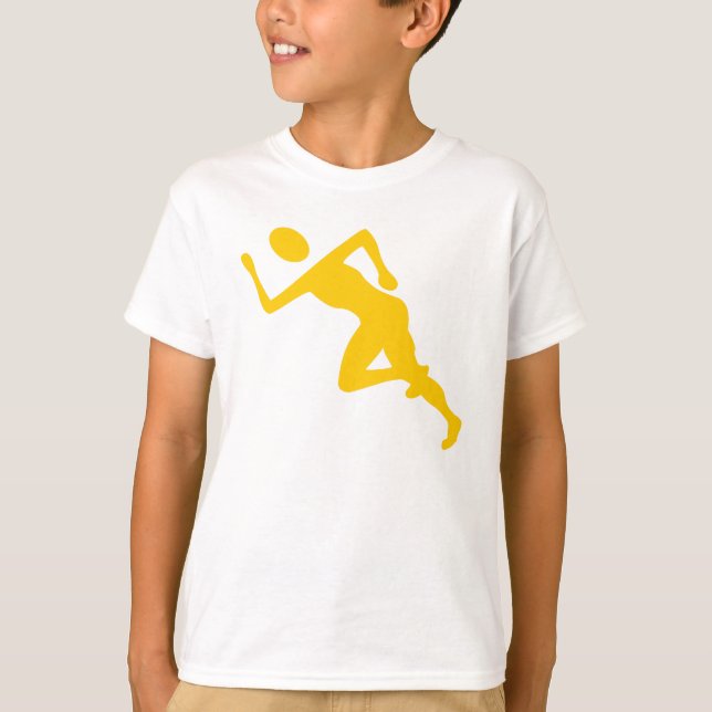 Running - Amber T-Shirt (Front)