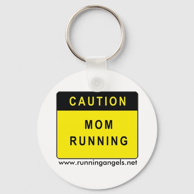 Running Angels Keychain Mom (Front)