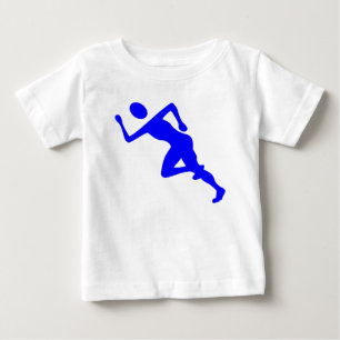 Running - Blue Baby T-Shirt