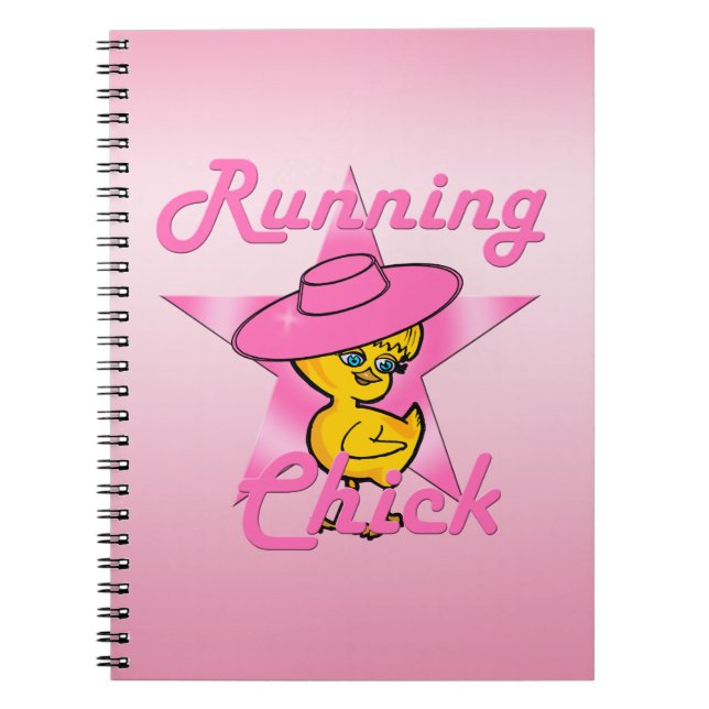 Running Chick #8 Notebook (Front)