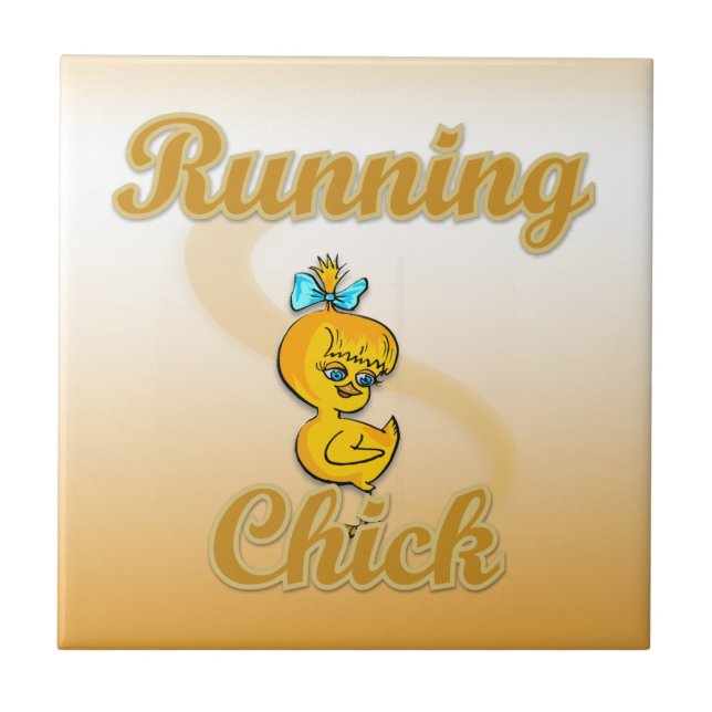 Running Chick Tile (Front)