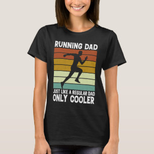 Running Dad  Marathon Runner Father's Day Coach T-Shirt