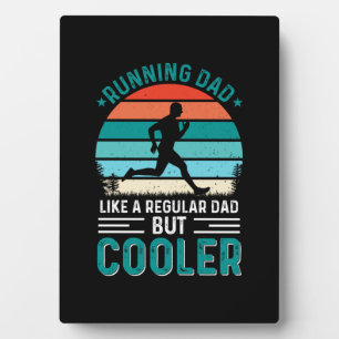 Running Dad Plaque