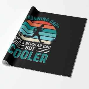 Running Dad Wrapping Paper
