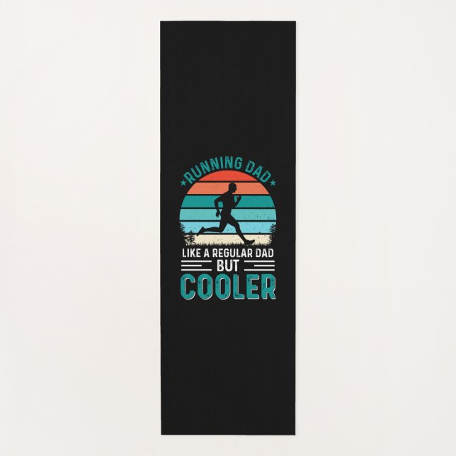 Running Dad Yoga Mat (Front)