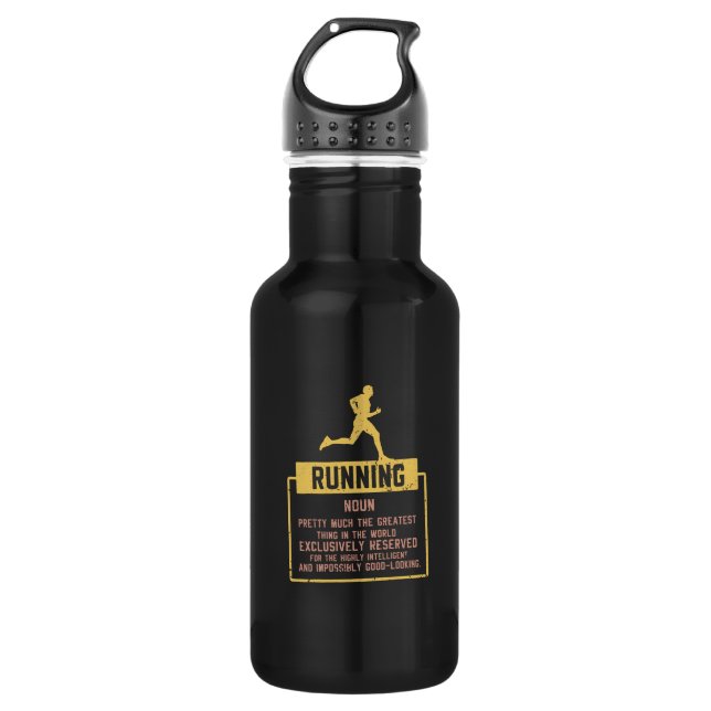 Running Definition 532 Ml Water Bottle (Front)
