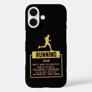 Running Definition iPhone 16 Case