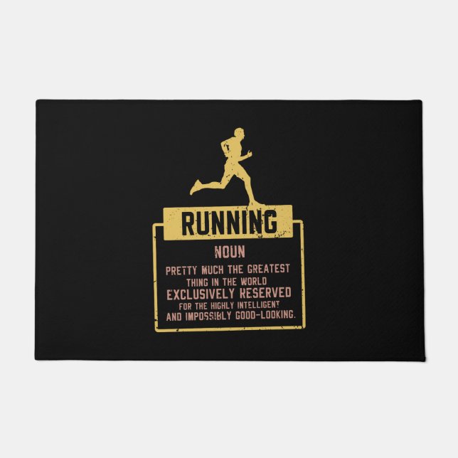 Running Definition Doormat (Front)