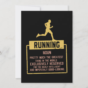 Running Definition Invitation