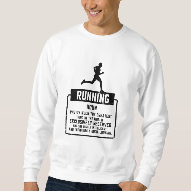 Running Definition Sweatshirt (Front)