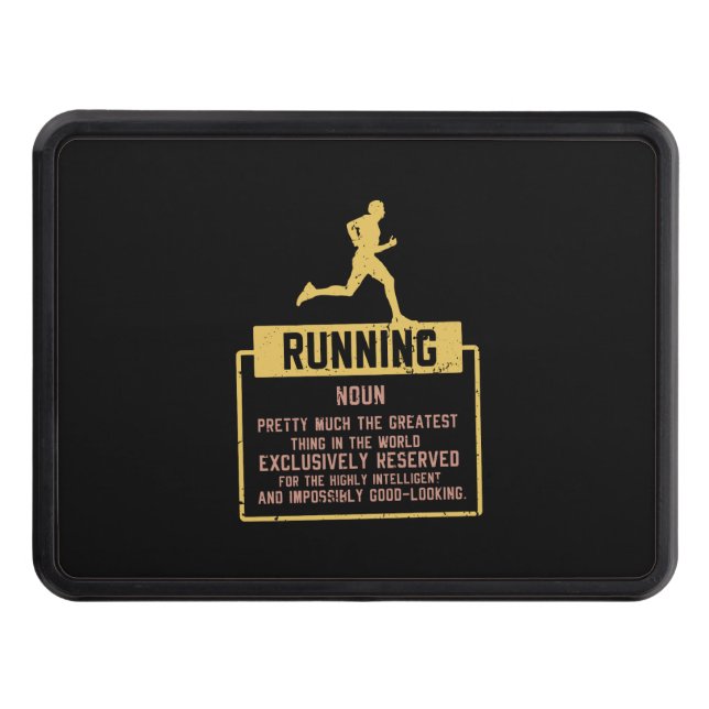 Running Definition Trailer Hitch Cover (Front)