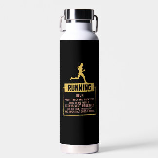 Running Definition Water Bottle