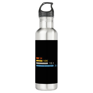 Running Distances I - 5K 10K 13.1 26.2 Marathoner 710 Ml Water Bottle