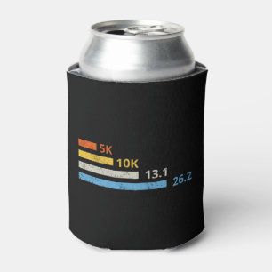 Running Distances I - 5K 10K 13.1 26.2 Marathoner Can Cooler