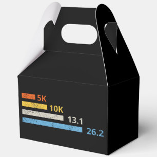Running Distances I - 5K 10K 13.1 26.2 Marathoner Favor Box