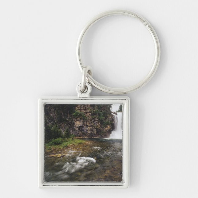 Running Eagle Falls aka Trick Falls in the Two Keychain (Front)