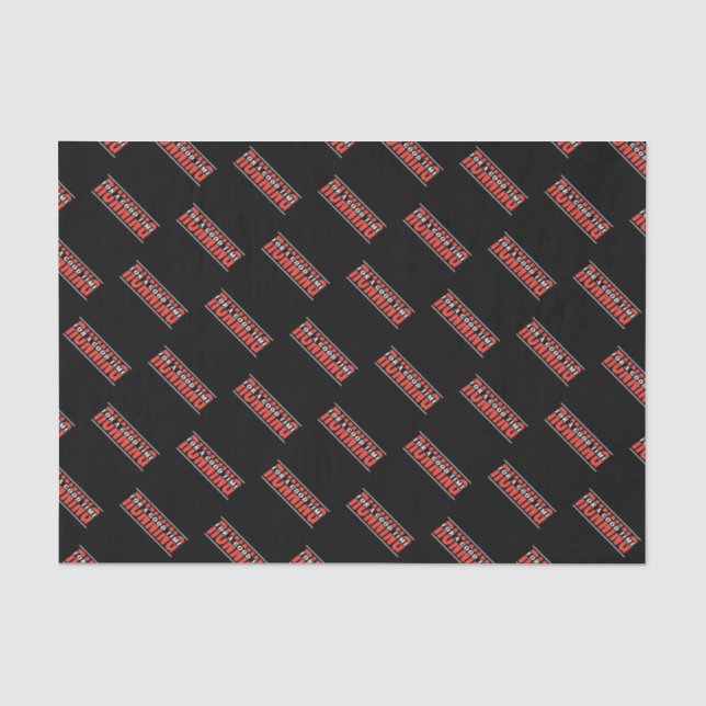 Running for A Good Time - Runner Mindset Tissue Paper (Front)