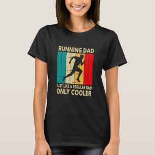 Running For Men Dad Marathon Runner Coach Marathon T-Shirt