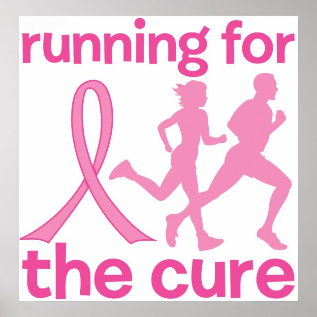 Running For The Cure Poster (Front)