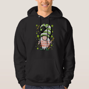 Running Funny St Patrick S Day Lucky Gnome Family  Hoodie