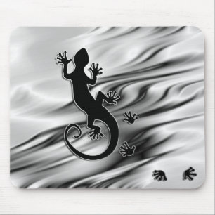 Running Gecko Mouse Pad