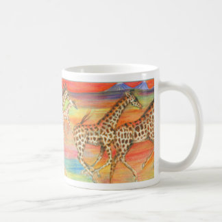 Running Giraffes Mug