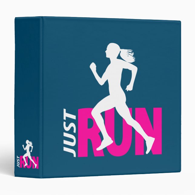 Running girl binder (Front/Spine)