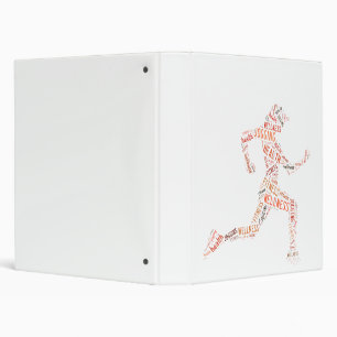Running girl binder