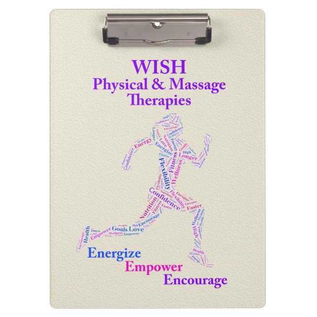 Running girl clipboard (Front)
