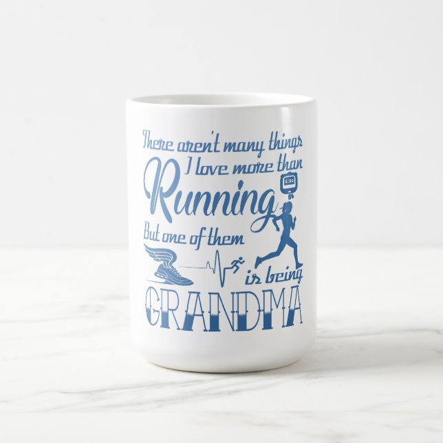 Running Grandma Coffee Mug (Center)