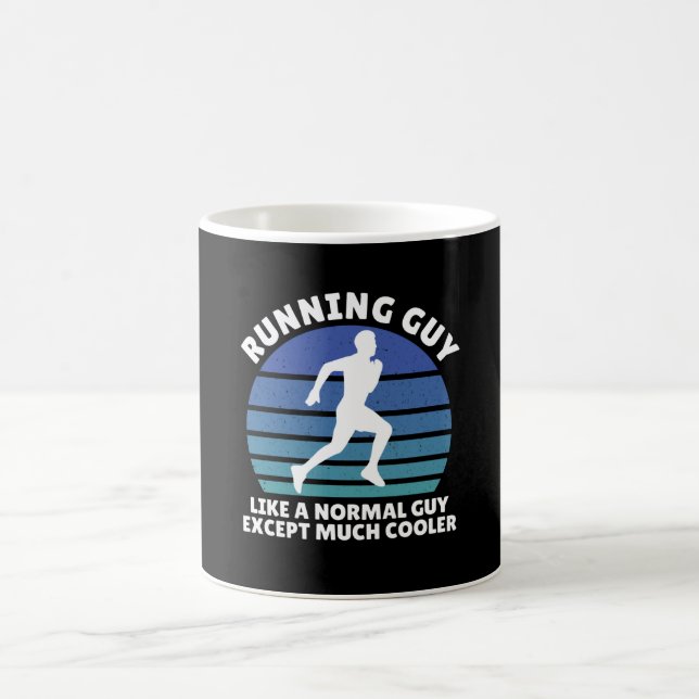 running guy coffee mug (Center)