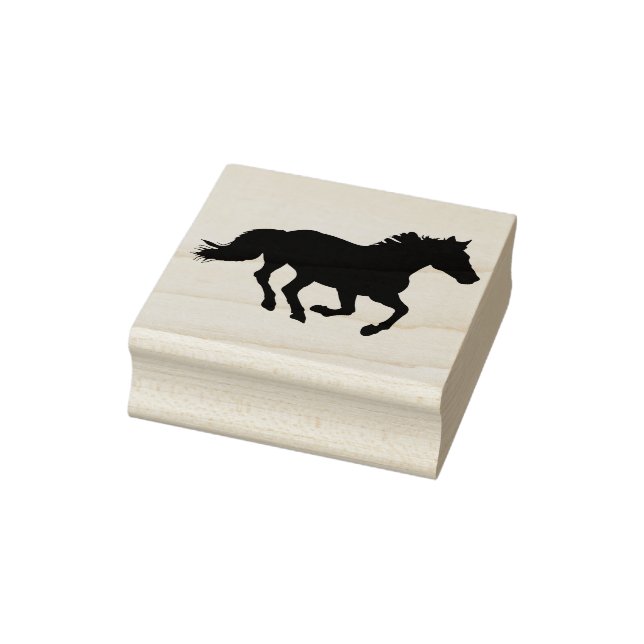 running horse art stamp (Stamp)