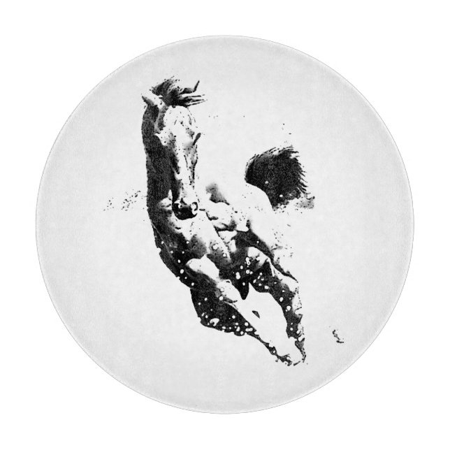 Running Horse Cutting Board (Front)
