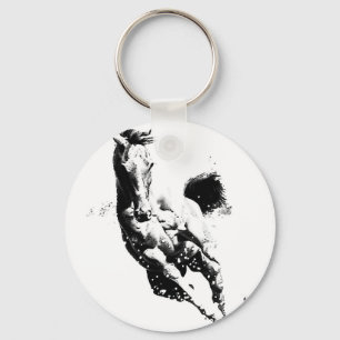 Running Horse Keychain