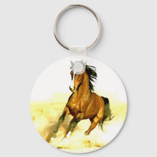 Running Horse Keychain