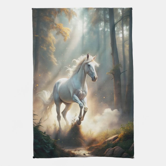 Running Horse Kitchen Towel (Vertical)