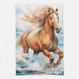Running Horse Kitchen Towel