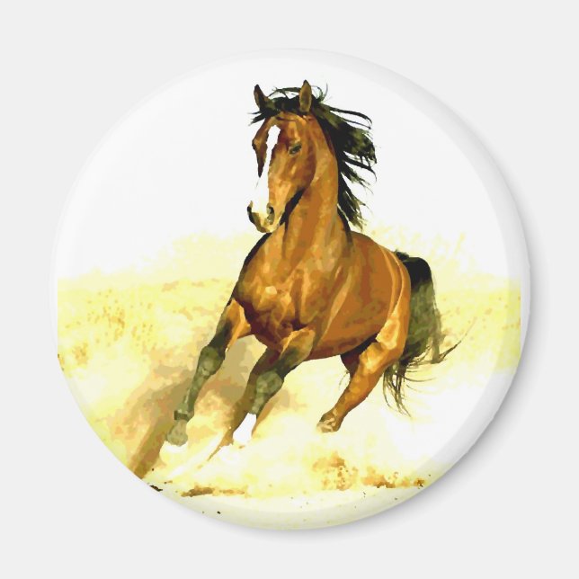 Running Horse Magnet (Front)