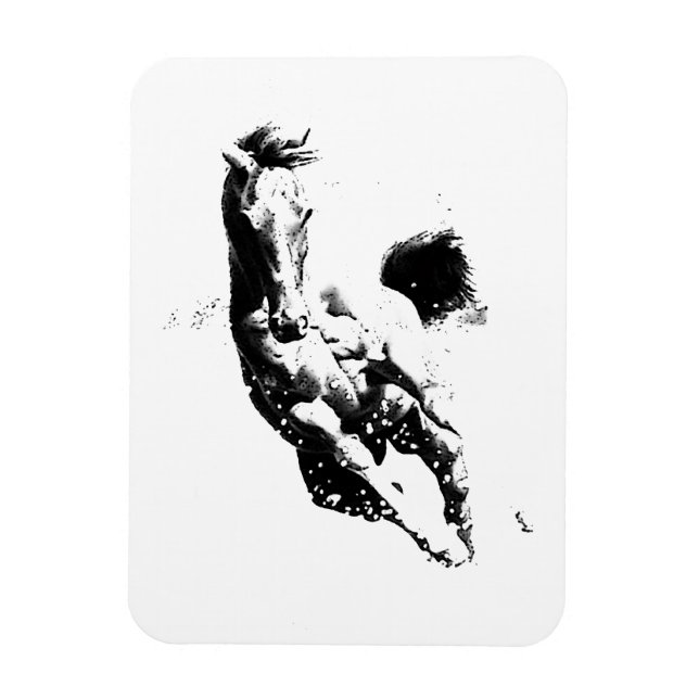 Running Horse Magnet (Vertical)