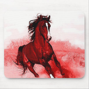 Running Horse Mouse Pad