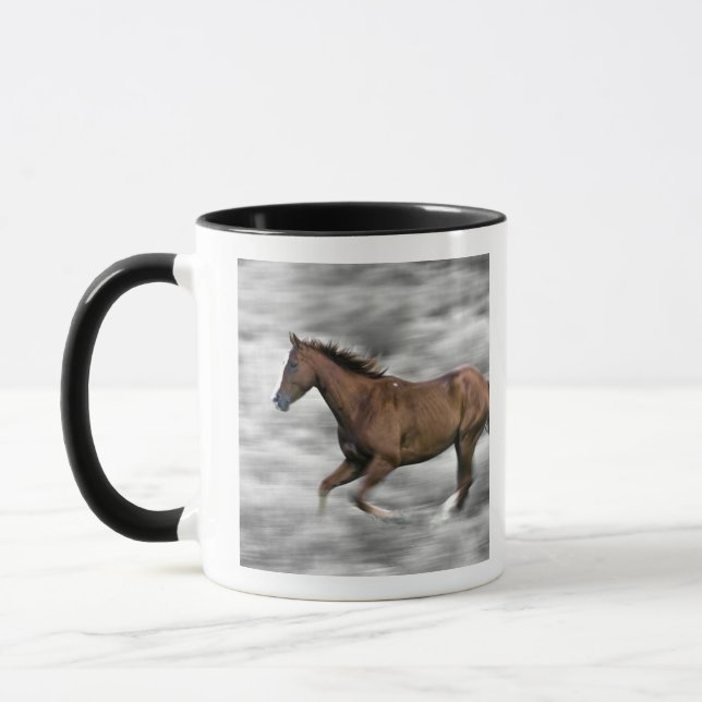 Running horse mug (Left)