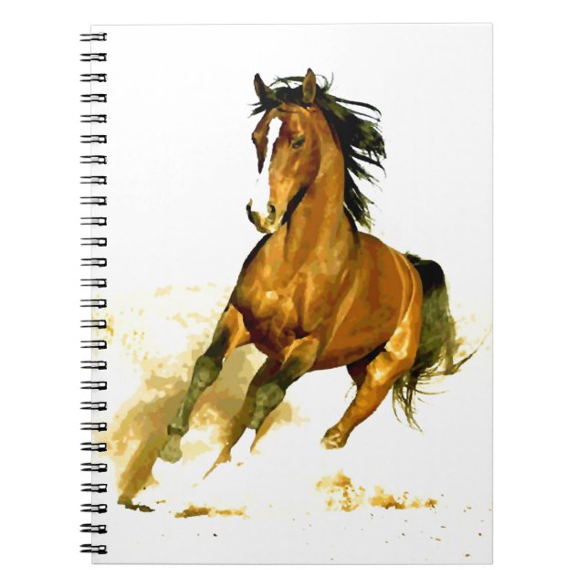 Running Horse Notebook (Front)