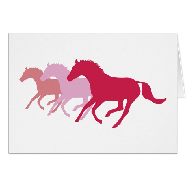 Running Horse (Red) (Front Horizontal)