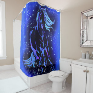 Running Horse Shower Curtain