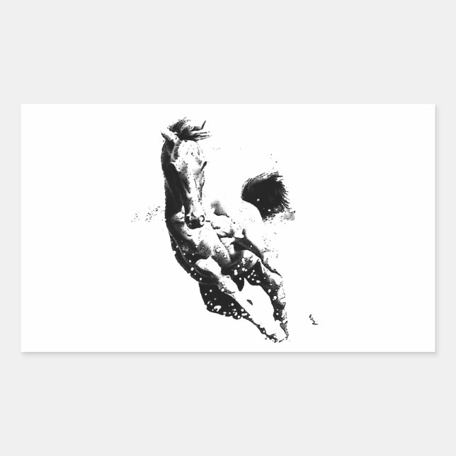 Running Horse Sticker (Front)