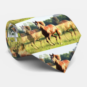 Running Horse Tie
