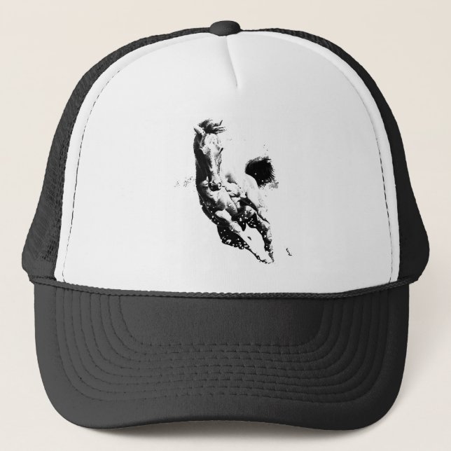 Running Horse Trucker Hat (Front)