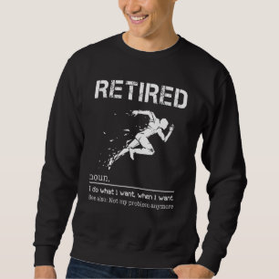 Running I Do What I Want When I Want See Also Not  Sweatshirt