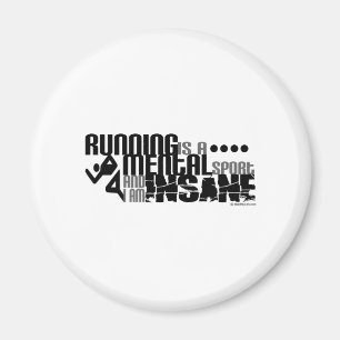 Running is a Mental Sport Magnet